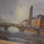 Brendan Hayes "Arran Quay Dublin" signed Lithograph Image 10