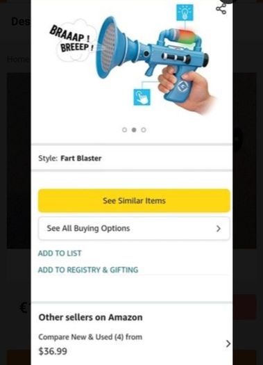 Despicable Me Fart Blaster