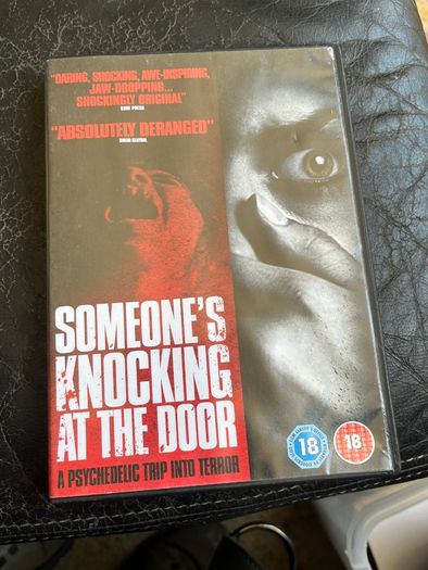 Two Classic Horror DVDs Someones knocking on my door and Friday 13th