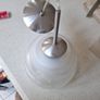 Glass Pendant Lightshades (pair) PRICE DROP Image 3