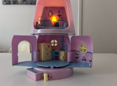 night light teddy bear house