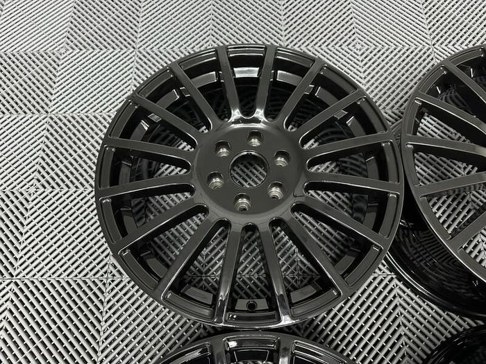 18" Multi Spoke wheels Ford Transit Custom Van Vw Transporter T7 74.5 6x120 Gunmetal