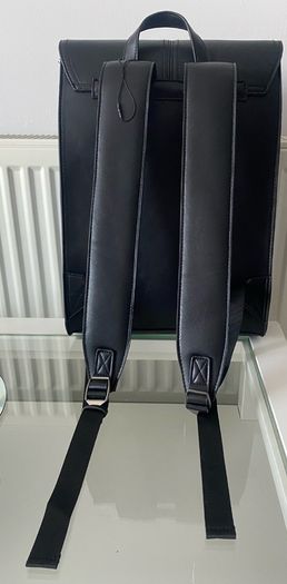 Black Leather Style Satchel/Bag
