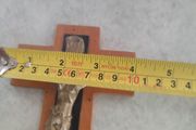 Old cross, Jesus Christ 16 X 10 CM.