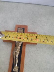 Old cross, Jesus Christ 16 X 10 CM.