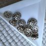 Bead Cap Tibetan silver Image 2