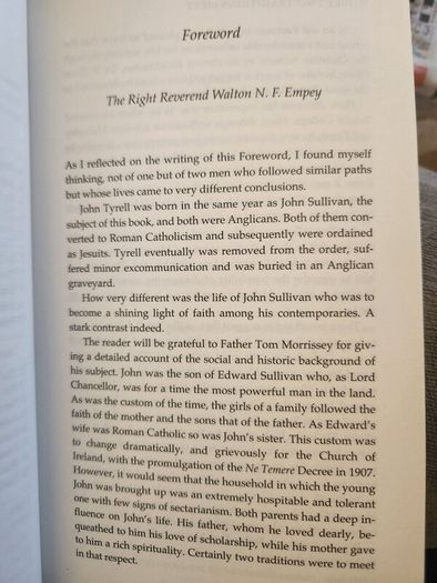 Where Two Traditions Meet. By John Sullivan Sj. 1861- 1933. First Edition Paperback In Good Condition. 38.