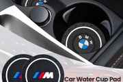 2Pcs BMW M Performance Silica Gel Car Coaster Water Cup Anti-slip Pad Auto Accessories For BMW X1 X2 X3 X5 X4 X6 X7 G30 G20 G32 G11 G12 F40 F30 F2
