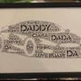 Personalised Father's Day frame Image 2