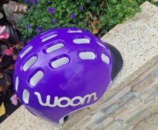 woom bicycle helmet purple size s