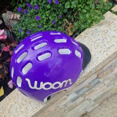woom bicycle helmet purple size s