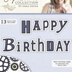 Signature Collection by Sara Die Set SPECIAL BIRTHDAY
