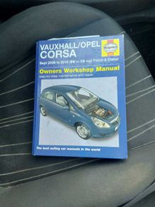 Car manual for opel corsa 2006 to 2010