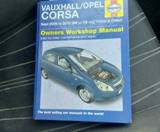 Car manual for opel corsa 2006 to 2010
