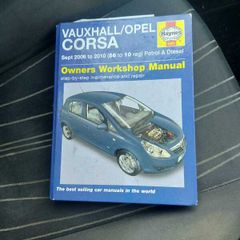 Car manual for opel corsa 2006 to 2010