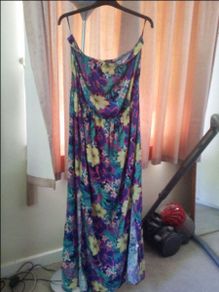 Brand new Atmosphere beautiful maxi summer dress size UK18 EUR46 Postage included