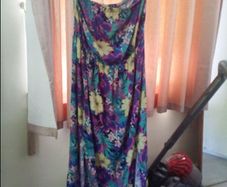 Brand new Atmosphere beautiful maxi summer dress size UK18 EUR46 Postage included