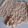 Miss Selfridges - Beige Cream Scallop Beading Vintage Style Shorts Image 8