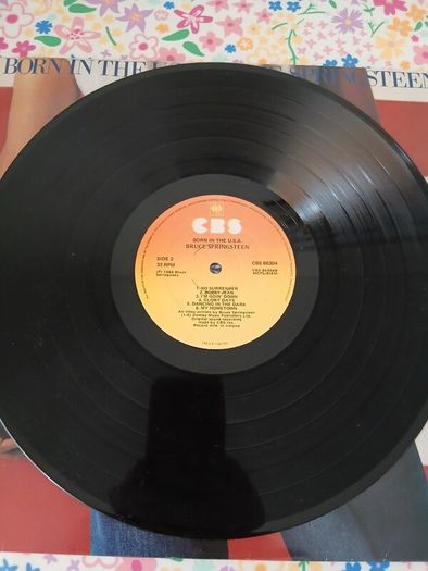 Bruce springsteen born in the usa vinyl, rare irish pressing
