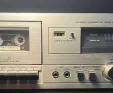 Vintage Fisher CR-4013 Stereo Cassette Deck (110V)