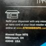 Atwood Rope MFG V2 Micro Cord Paracord Rope Dispenser 125ft 38m 100lb 45kg Reusable Spool Mini TRD Image 7