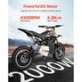 2000W Electric Brushless DC Motor Kit - 48V 4300rpm Motor with Upgraded Speed Controller Image 3