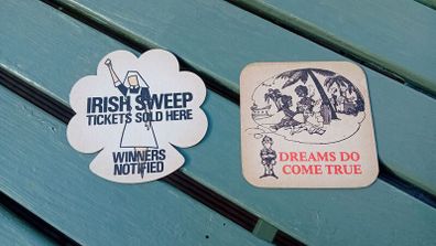 Irish Hospital Sweep beermats