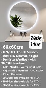 LED Bathroom Mirror