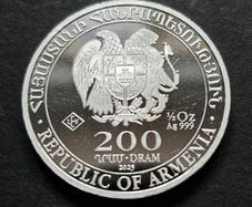 2025 1/2 oz Silver Noahs Ark Coin .999