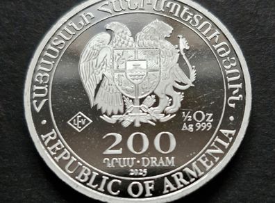 2025 1/2 oz Silver Noahs Ark Coin .999