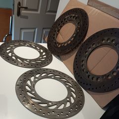 brake discs motobike honda deauville 650