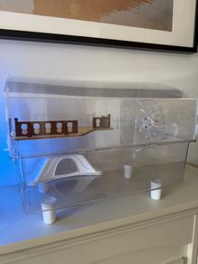 Hamster Cage with Wheel and Accessories