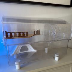 Hamster Cage with Wheel and Accessories