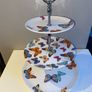 Three Tier Laura Ashley Butterfly Cake Stand Image 5