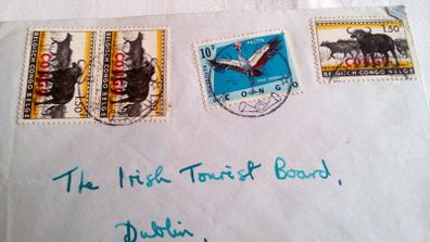 Belgian Congo stamps 1956.