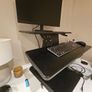 Standing desk adaptor - sit and stand with air lever Image 3