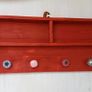 NEW Rustic cubbybox shelf / coat n hat rack Image 2