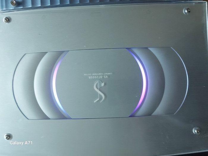 JVC VS-DT2000R Compact Component Music System, Radio, CD, Powered Subwoofer SP-PW2 and 2 Direct Drive Stick speakers