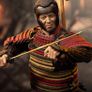 New Poptoys EX044 1/6 The Last Samurai  Ashigaru Trio First Bomb Li Ashigaru Saiga Action Figure Image 8