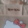 Canvas Hello Kitty Tote Handbag Image 3