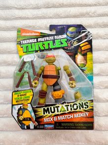 Teenage Mutant Ninja Turtles Mutations TMNT Mix And Match Mikey Action Figure Please see photos