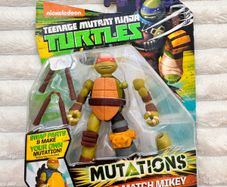 Teenage Mutant Ninja Turtles Mutations TMNT Mix And Match Mikey Action Figure Please see photos