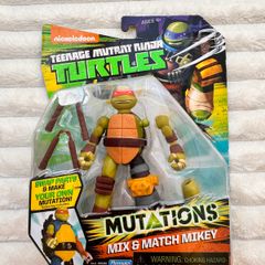 Teenage Mutant Ninja Turtles Mutations TMNT Mix And Match Mikey Action Figure Please see photos
