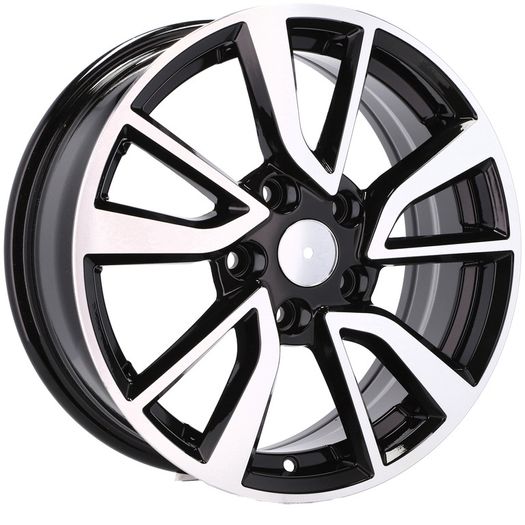 16" Qashqai Type Black Alloy Wheels Honda Hyundai Kia Mazda Mitsubishi Nissan Renault Subaru Suzuki Toyota 5x114,3