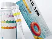 Pool and Spa Test Strips 100 Counts - 3 Way Hot Tub Test Kit Testing for Free Chlorine/Bromine, Total Alkalinity and pH- Easy and Accurate Water Maintenance