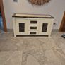 Marble top table n chairs n cabinets Image 3