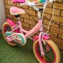 Unicorn Pink Bike with Doll Carrier Image 2