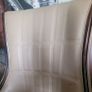4 real leather chairs (beige) Image 4