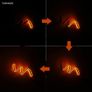 2 x 60CM Slim Amber Sequential Flexible LED DRL Turn Signal Strip For Headlight Head Light Image 2