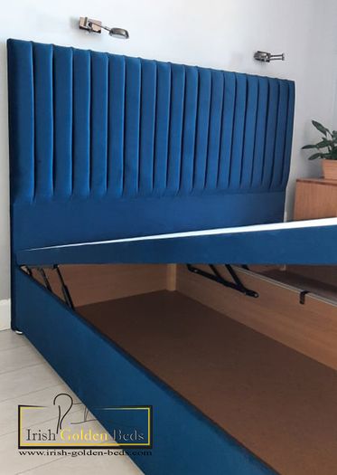 ottoman lift up bed frame and headboard